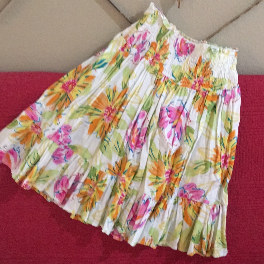 Floral skirt
